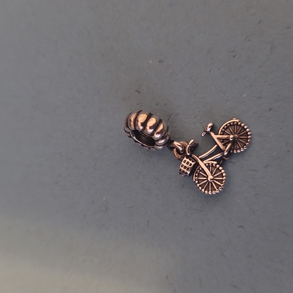 Pandora bicycle charm